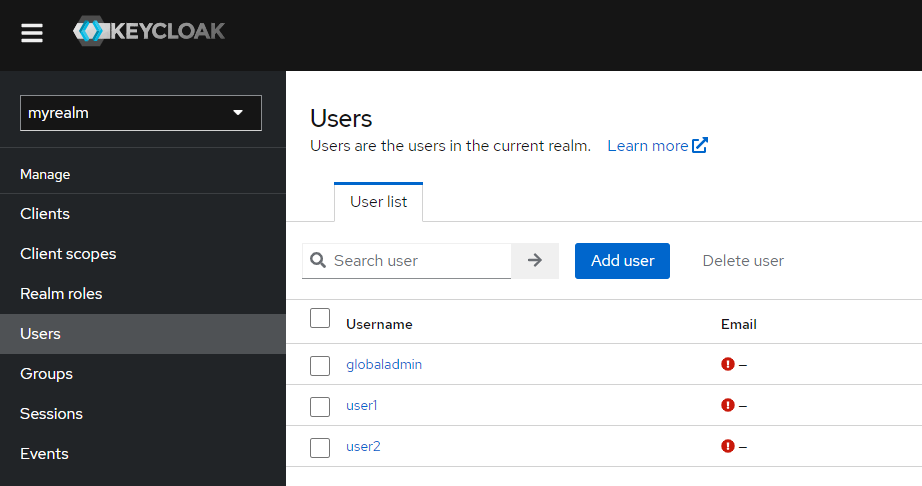 add user