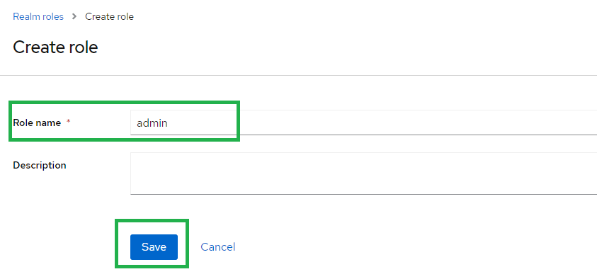 create role name