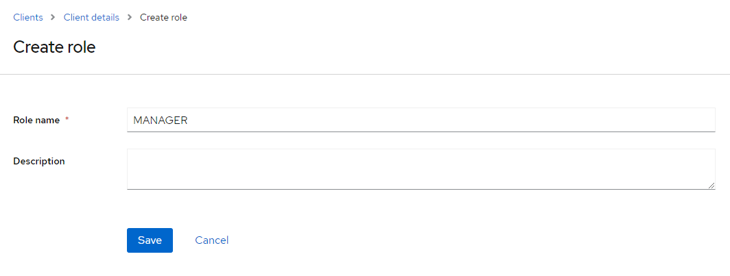 create role name